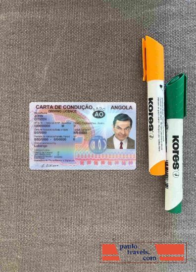 Angola dl photolook FRONT PSD template